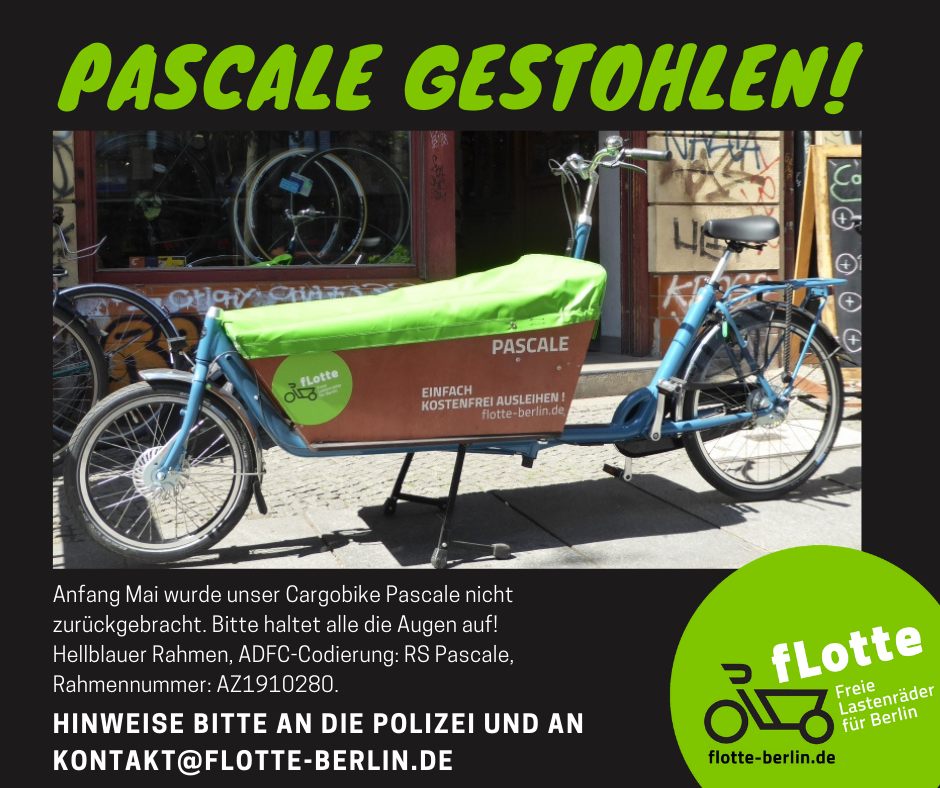 fLotter Pascale gestohlen!