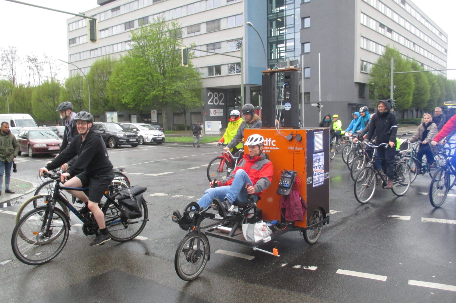 Mehr SüdOstWind, unser Soundbike wird fortlaufend erprobt..