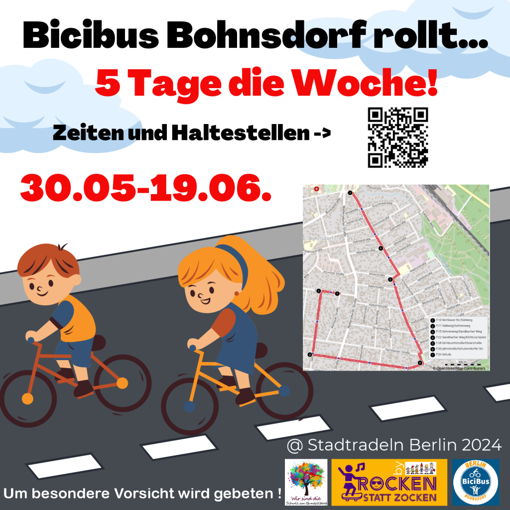 Bicibus Bohnsdorf: Stadtradln
