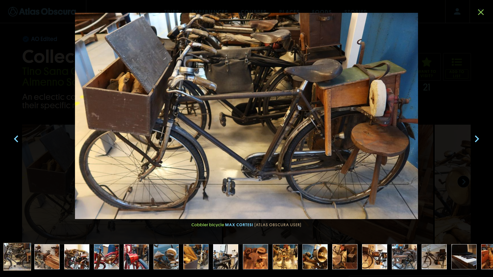 Mit dem Rad bei der Arbeit – ein digitaler Museumsbesuch in Italien