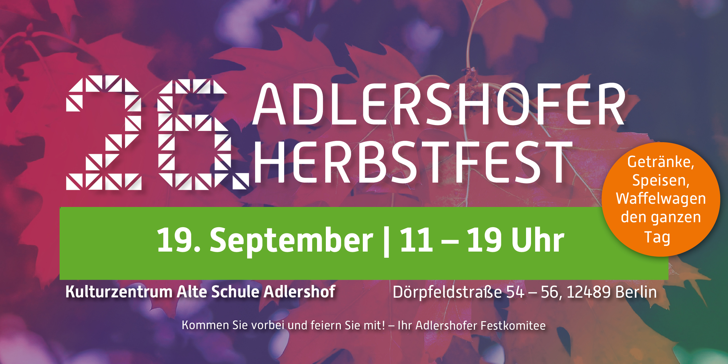 Adlershofer Herbstfest – mit ADFC